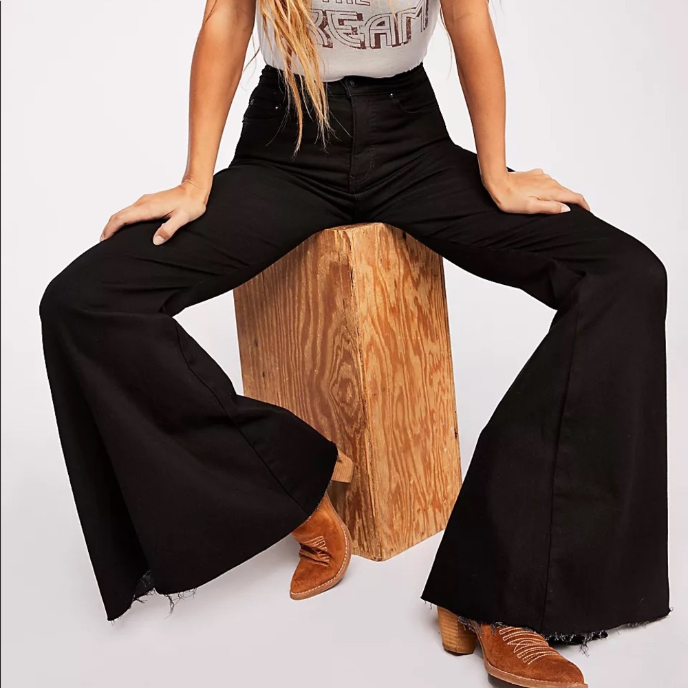 Free People Flare Denim